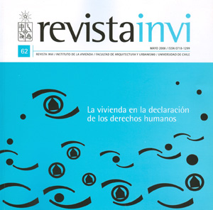 							View Vol. 23 No. 62 (2008): Housing and Its Inclusion in the Declaration of Human Rights
						